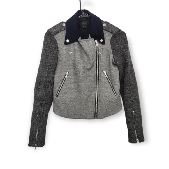 Theory Adashi wool moto jacket - Picture 1 of 4